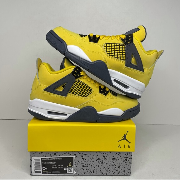 Jordan Shoes - Nike Air Jordan 4 Retro GS “Lightning” NEW 2021